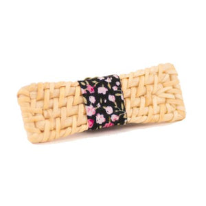 ANASTASIA Rattan Bow Tie