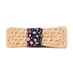 ANASTASIA Rattan Bow Tie