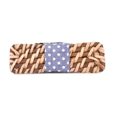 BITUIN Rattan Bow Tie