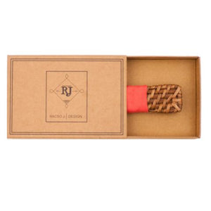 FELOMINA Rattan Bow Tie